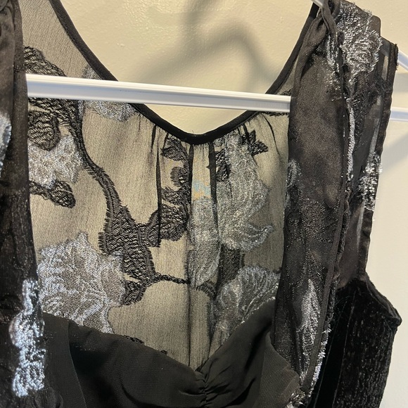 Rebecca Taylor velour and lace sleeveless blouse - Picture 9 of 9